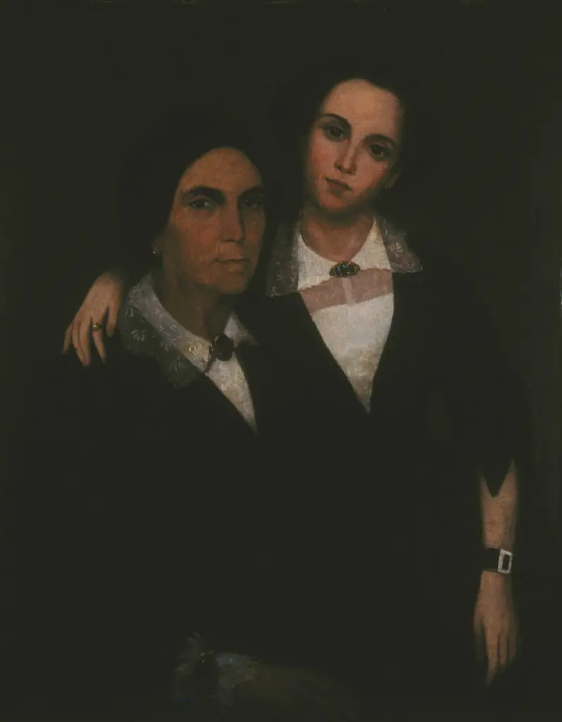 Sin título (Madre e hija de don Buenaventura Valentín)