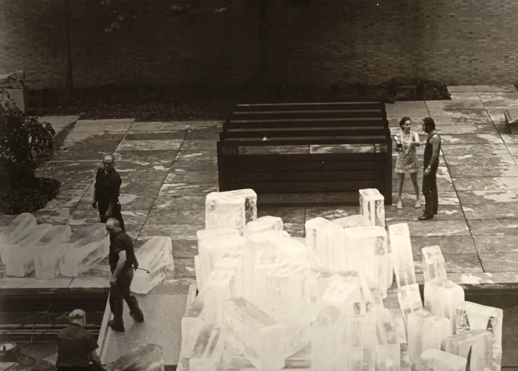50 bloques de hielo