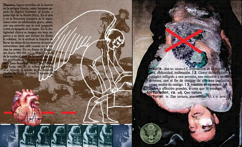 Apunte tanático. De la serie “Recreando a Goya en Abu Ghraib