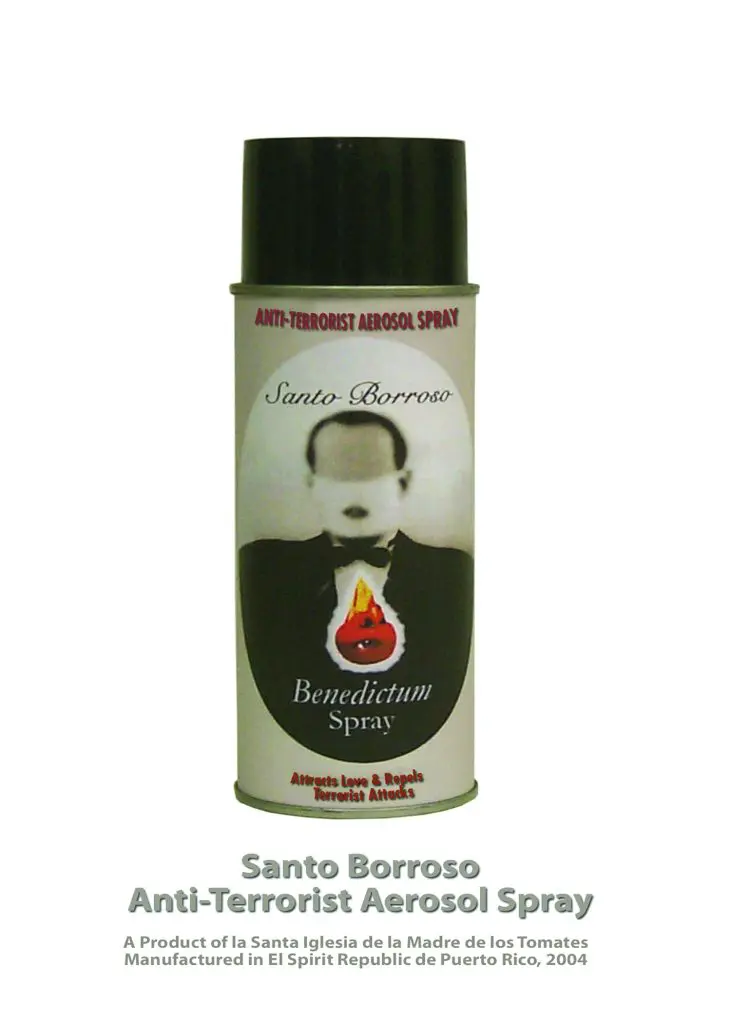 El Santo Borroso Aerosol Anti-Terrorista