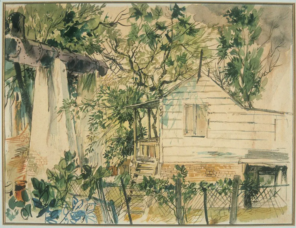 Casa y pipote del agua de La Florida