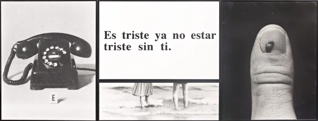 Es triste ya no estar triste sin ti