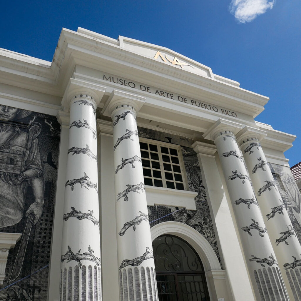 Entrada Museo de Arte de Puerto Rico