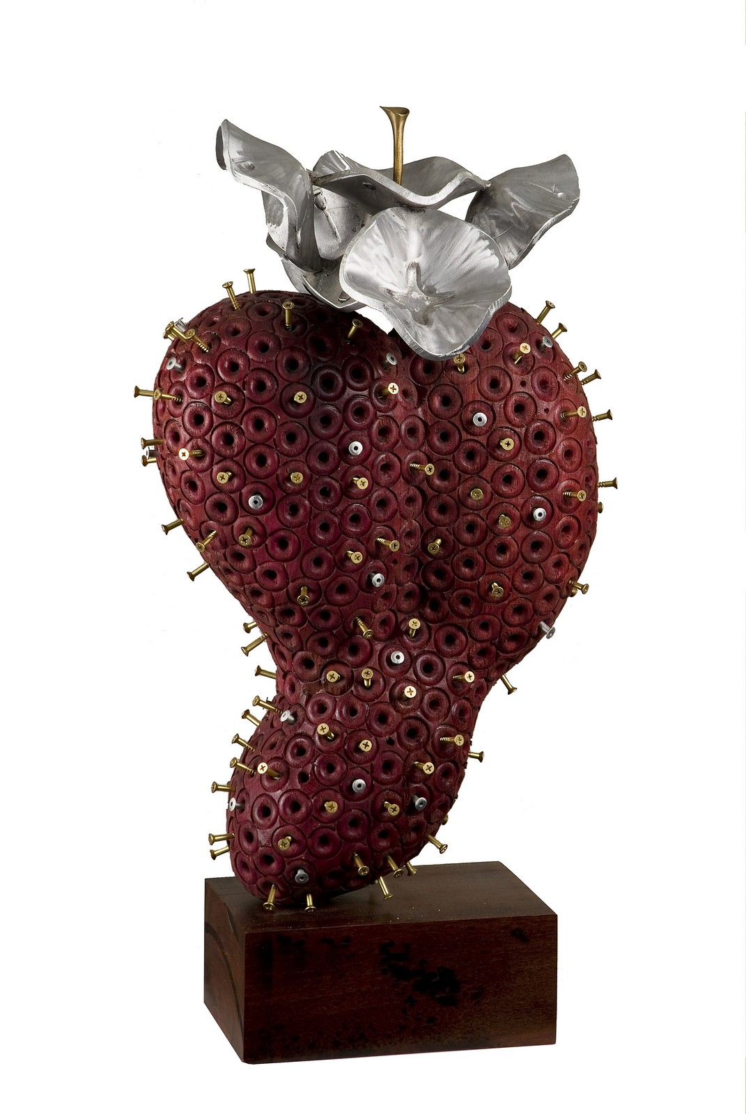 Flor de la Guanábana púrpura corazón púrpura