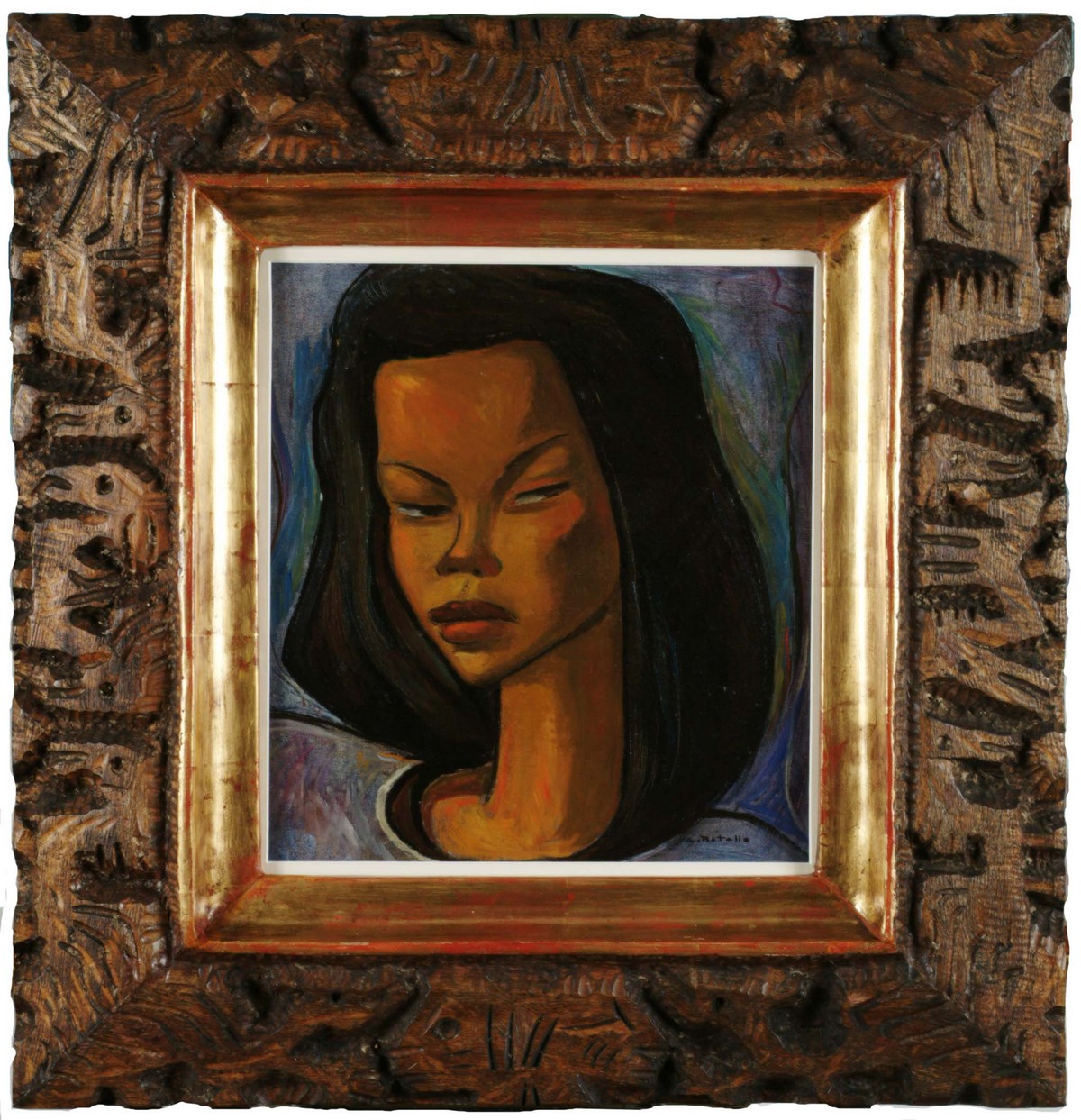 Mujer haitiana