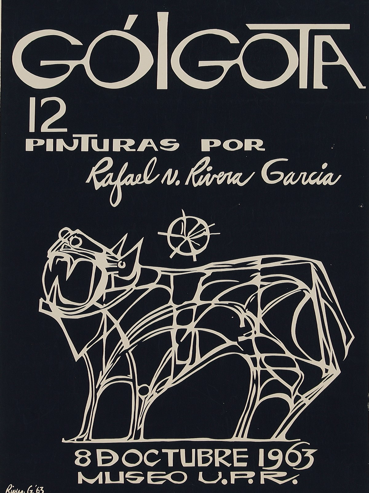 Gólgota: 12 Pinturas por Rafael N. Rivera García