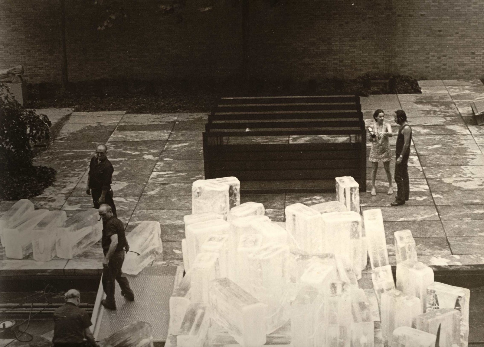 50 bloques de hielo