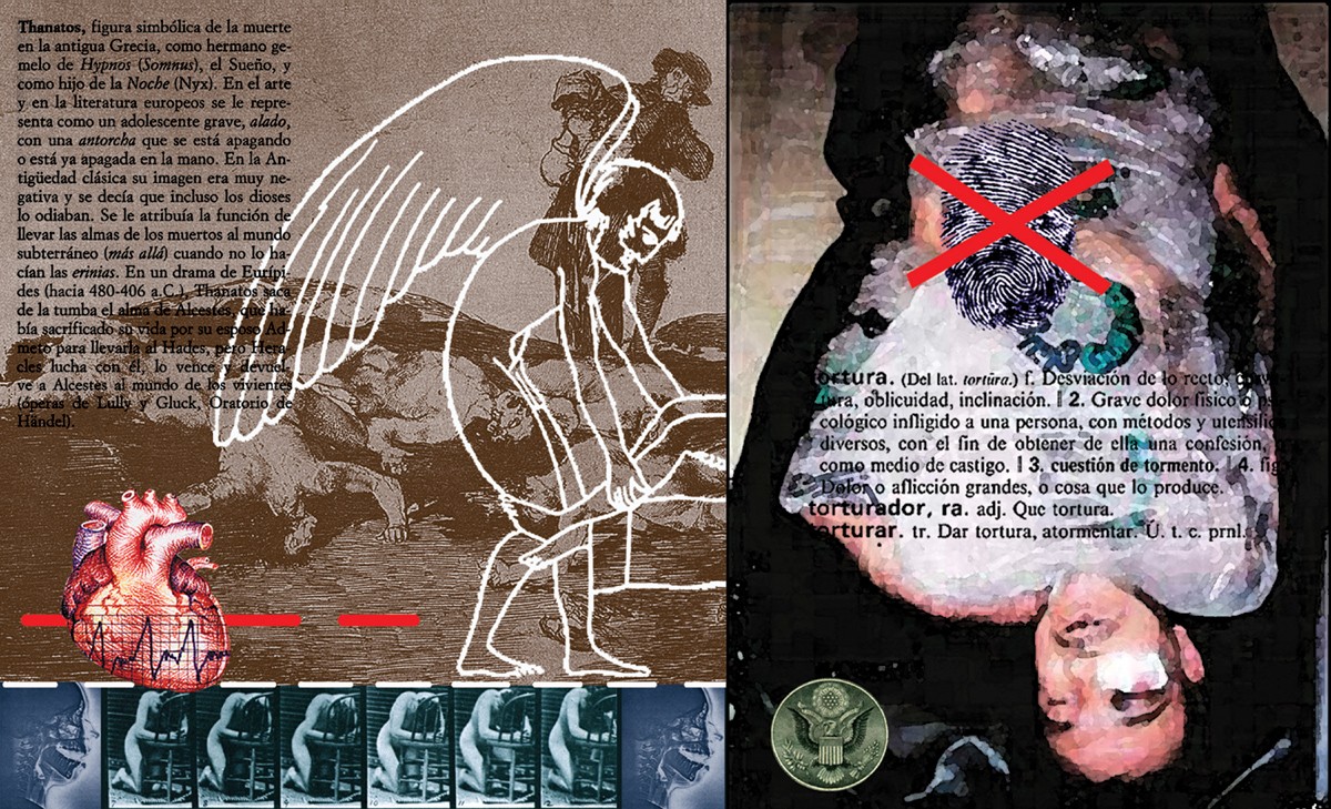 Apunte tanático. De la serie “Recreando a Goya en Abu Ghraib