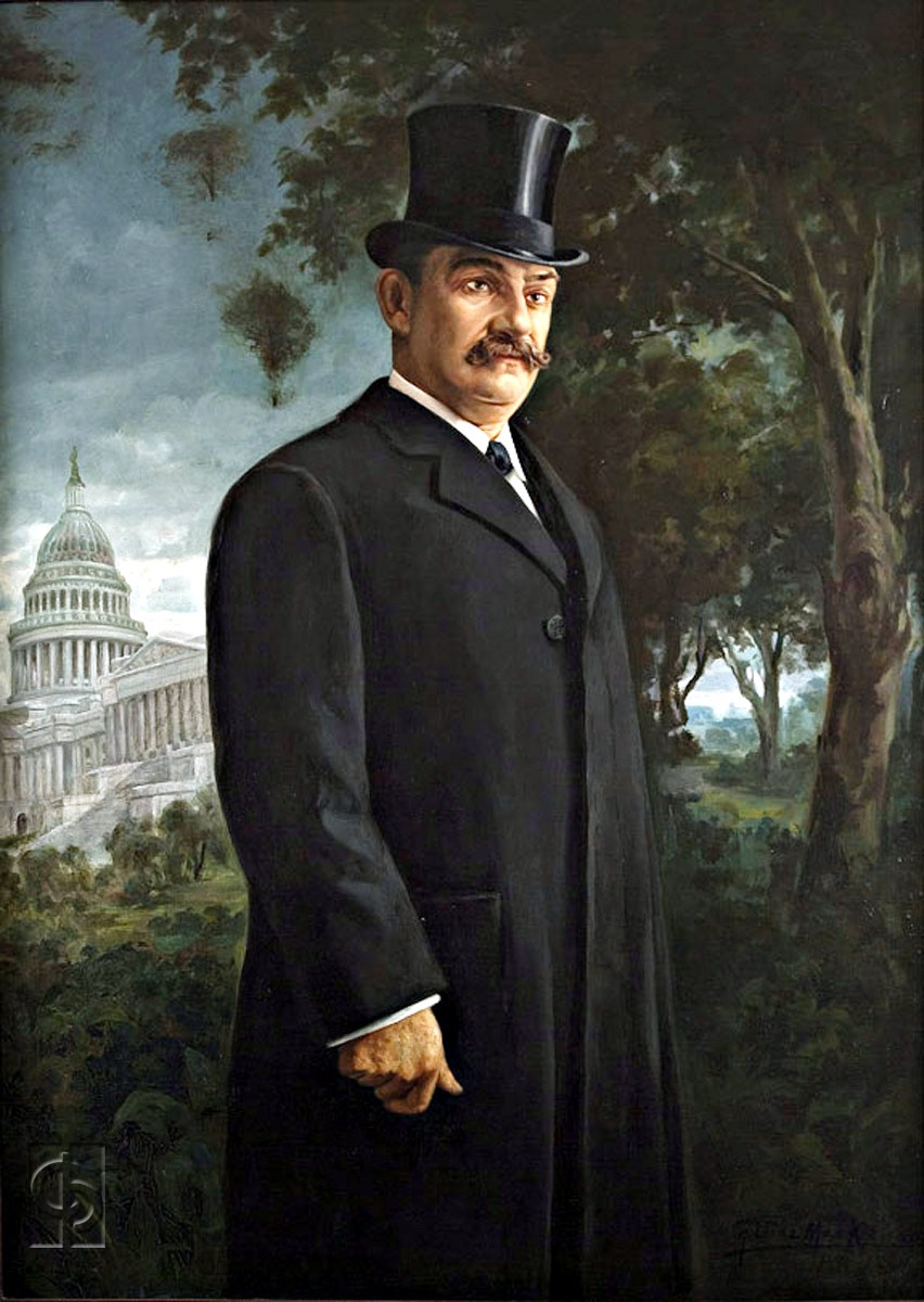 Retrato Luís Muñoz Rivera en Washington