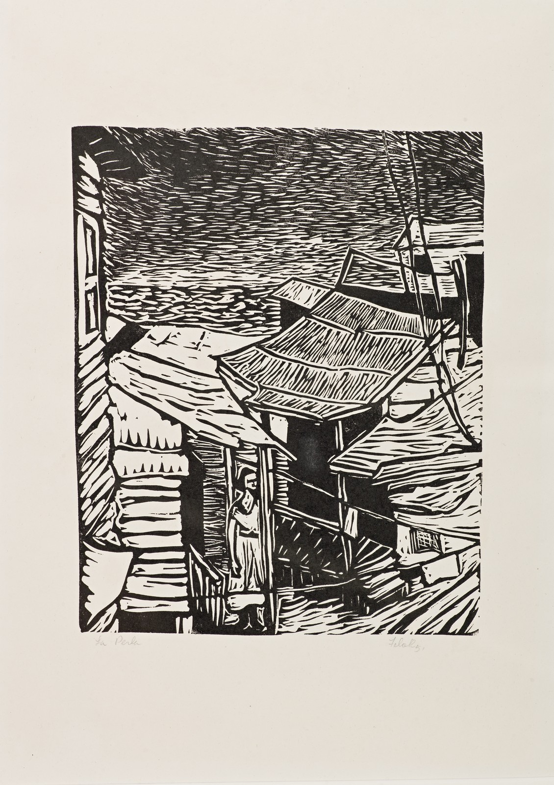 La Perla (portafolio La estampa puertorriqueña, Centro de Arte Puertorriqueño)