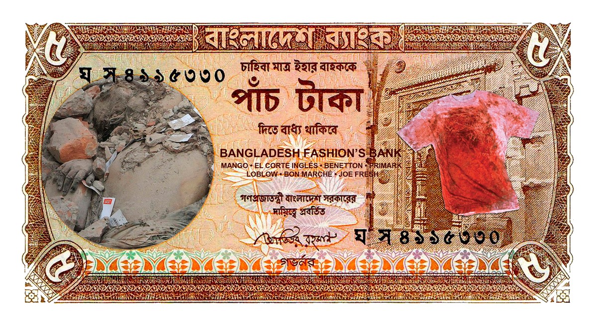 Derrumbe de la moda 2. De la serie “Fashion made in Bangladesh