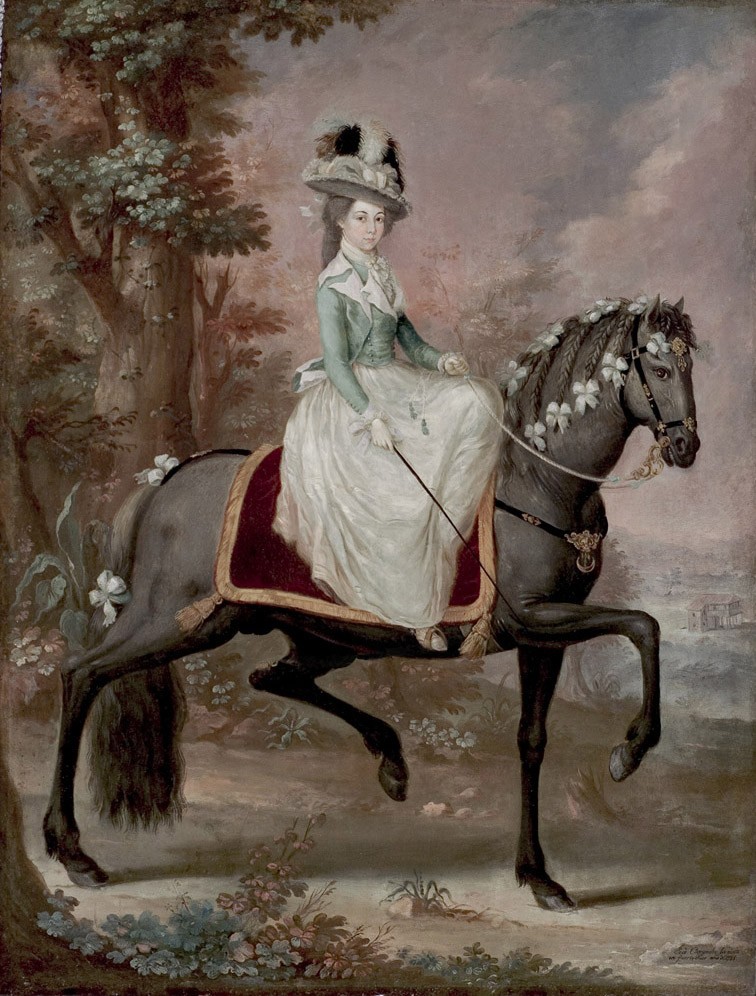 Dama a caballo