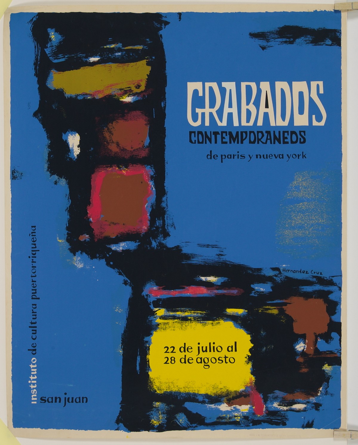 Grabados contemporáneos de Paris y Nueva York